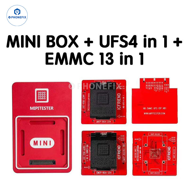 MiPiTester MINI Tester Box UFS eMMC chips Read Write Programmer