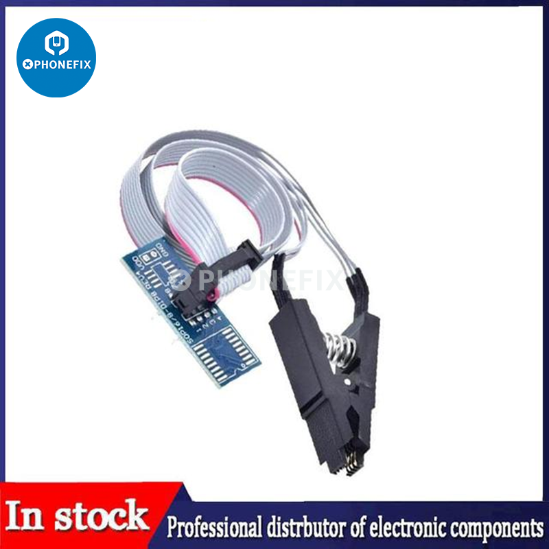 Programmatore USB CH341A - Burner Chip 24/25 EEPROM BIOS Con Clip SOP8 - Foto 2