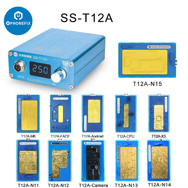 SS-T12A iPhone Motherboard CPU Desoldering Pre-heating station