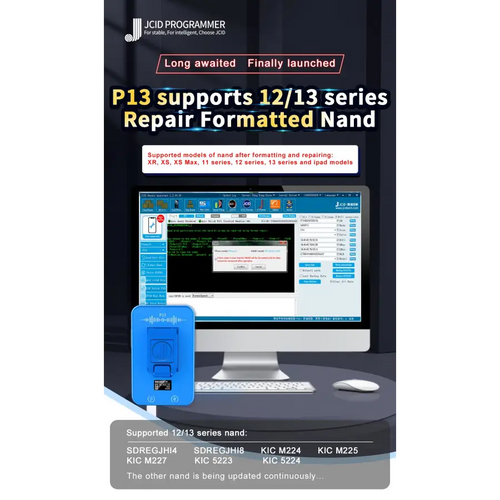 JC P13 Ultimate Box PCIE DFU Repair For iPhone 8-13PM IPad