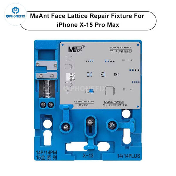 Dot Matrix Face ID Reballing Repair Fixture for iphone X-15 pro max