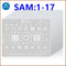 AMAO Samsung S9 S8 S7 S6 All Series BGA Reballing Stencil Template