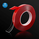 1MM 10M Strong Adhesive PET Red Film Double Side Tape No Trace
