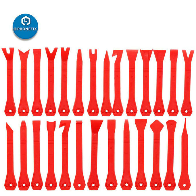 27Pcs Auto Trim Removal Tool Kit Upholstery Fastener Clip Removal Set