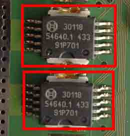 30118 BOSCH car ignition control module drive chip