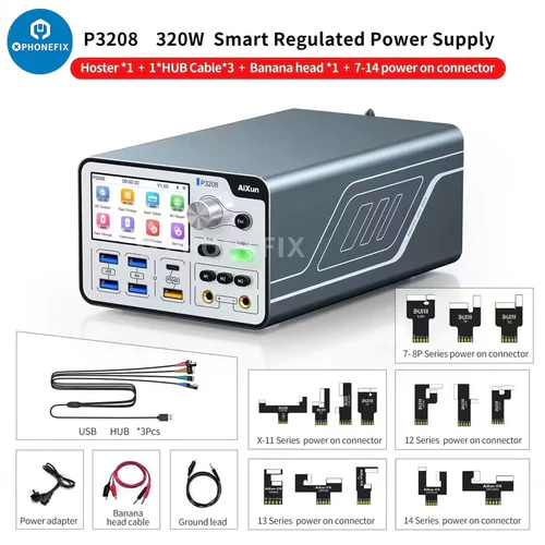 AiXun P3208 Intelligent Power Supply iPhone 14 Pro Max Test Repair Tool