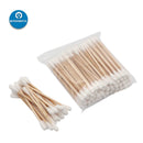 80pcs Double Tipped Cleaning Swab wood cotton swabs cleaning Repair tools