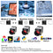 Gige Global Shutter Vision Industrial Camera 8.9MP 1" 13FPS Color