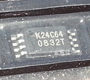K24C64 AT24C64 Auto ECU EEPROM CHIP TSSOP8 Package