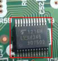 LVX4245 Auto MCU Chip Car engine control electronic IC