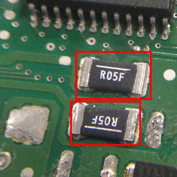 R05F Auto Computer Board High Power Resistor Engine Accessories
