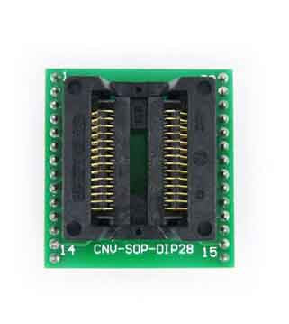 SOP28 to DIP28 28 pin IC socket SOIC28 SOP28 IC adapter