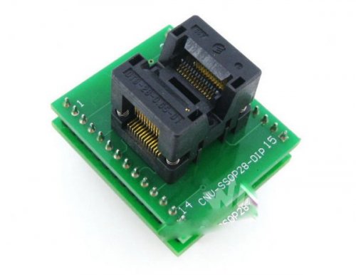 CNV SSOP28 to DIP28 chip adapter 28 pin tssop28 ic socket
