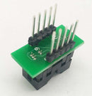Simple MSOP10 to DIP10 IC test socket adapter SSOP10 0.5mm