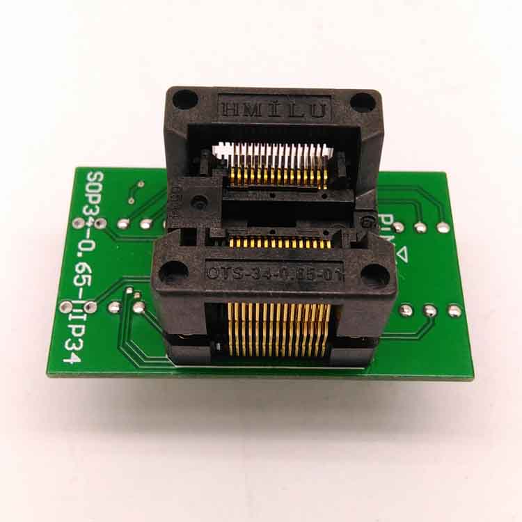Simple SSOP30 to DIP30 Test Socket 0.65mm SOP30 adapter