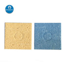 Yellow Blue Cleaning Sponge Soldering Iron Tip Welding Cleaning Pads