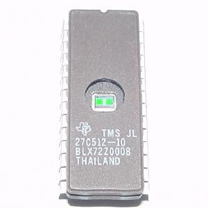 TMS 27C512-12 28-pin EPROM TMS27C512-25JL Eprom