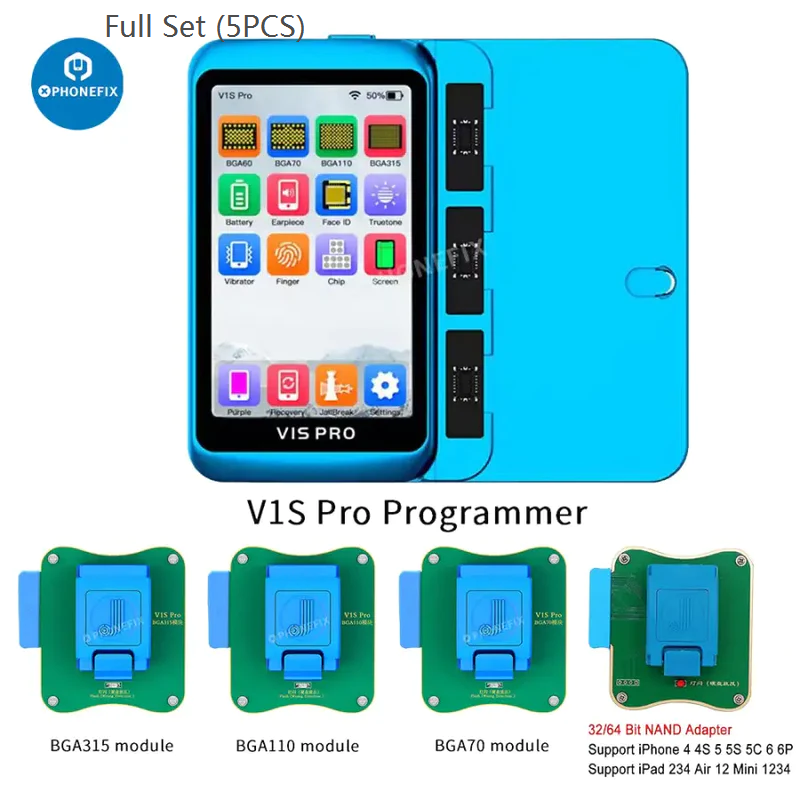 JC V1S-PRO Reading Writing Programmer For iPhone 6-14 Pro Max