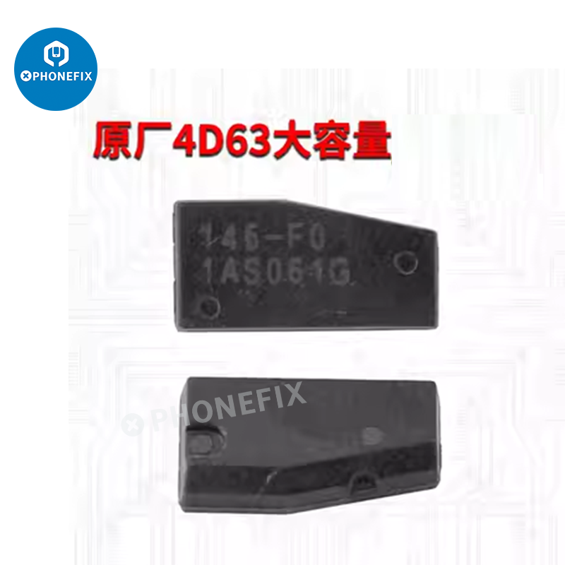 2x Transponder Immobilizer RFID Chip – 4D63 / 4D ID63 ID83 – Unprogrammed For Ford & Mazda