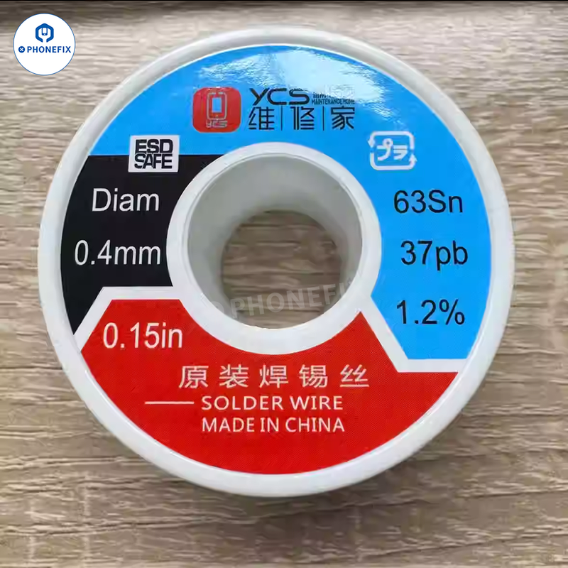 YCS No-clean Solder Wire 0.4mm 0.6mm Phone Car PCB Repair