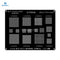QianLi MEGA-IDEA Black BGA Reballing Stencil For iPhone 6-14 Pro Max