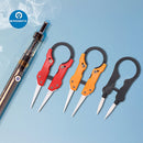 DIY Multi-Functional Ceramic Industrial Tweezer High Temperatures Anti-static