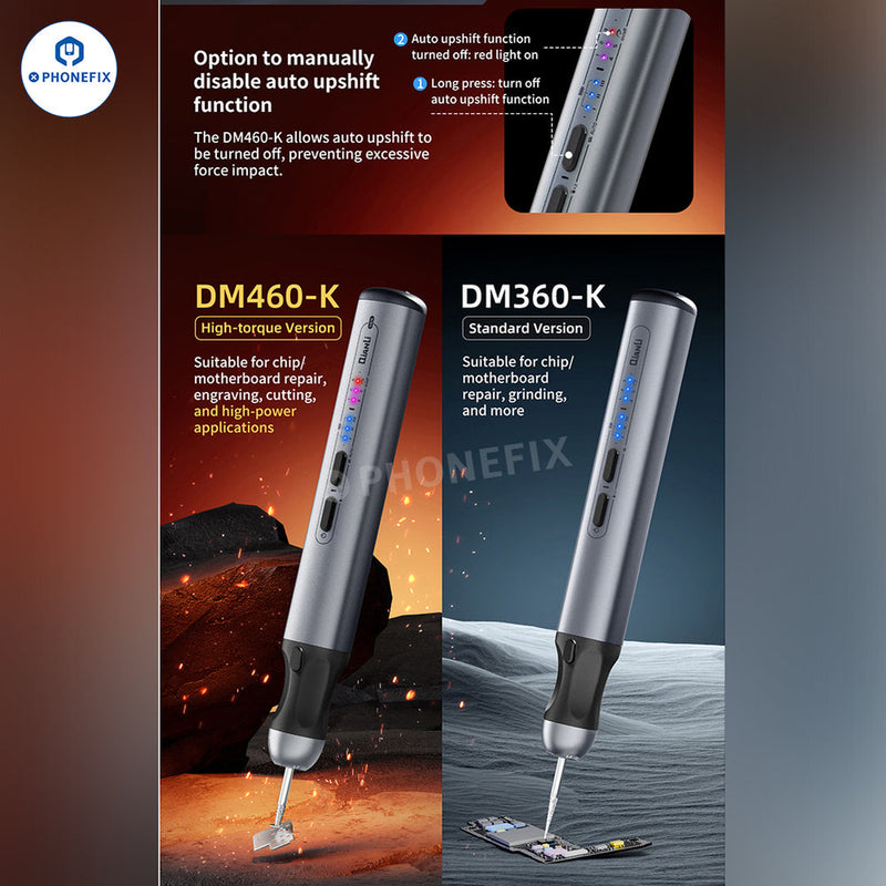 QIANLI Quick Polishing Pen iHandy DM460-K BGA ECU IC Chip Grinding Tool
