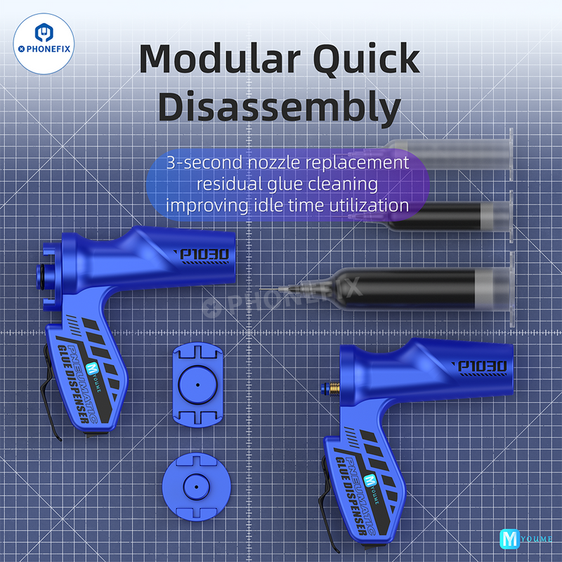 Electric Pneumatic Glue Gun PCB BGA Soldering Repair Tool