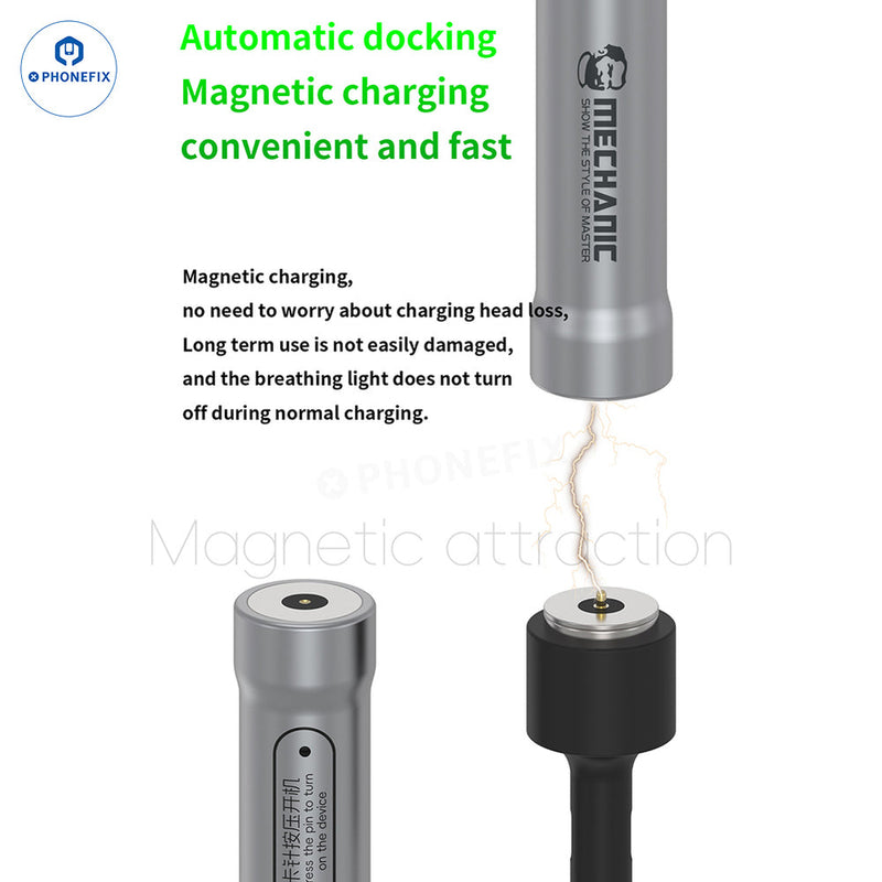 MECHANIC Degumming Rework Blade Set With LED Handle