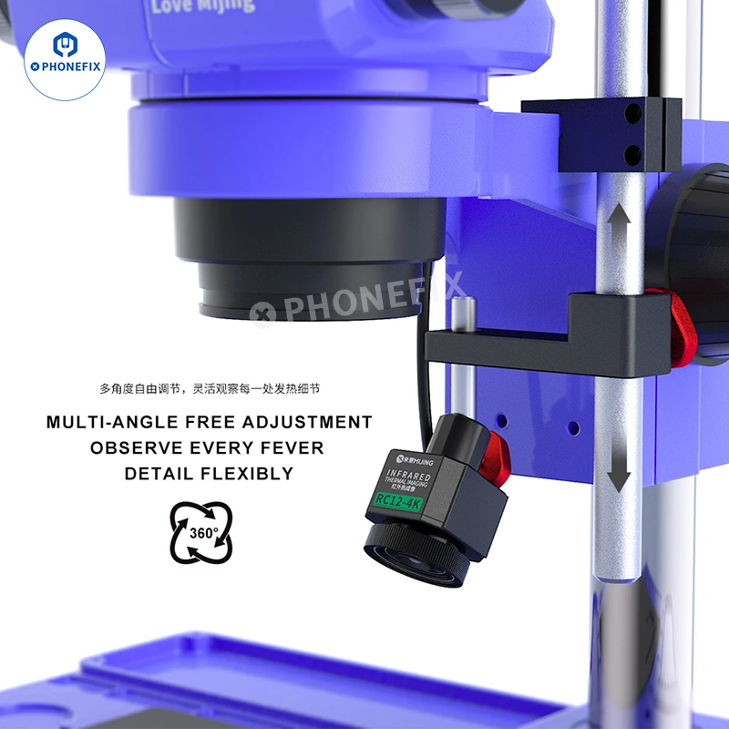MIJING RC-12 Thermal Imager Camera Phone PCB Fault Diagnostic
