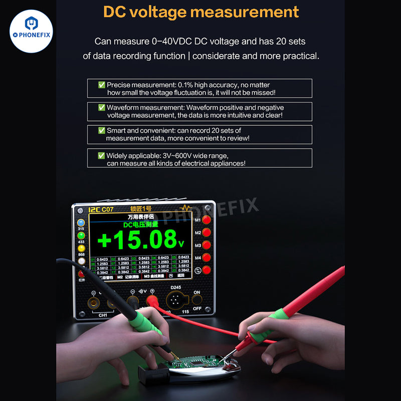 i2C C07 Locksmith NO.1 Vehicle Remote Control Frequency Tester