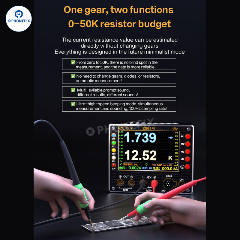 i2C C07 Locksmith NO.1 Vehicle Remote Control Frequency Tester