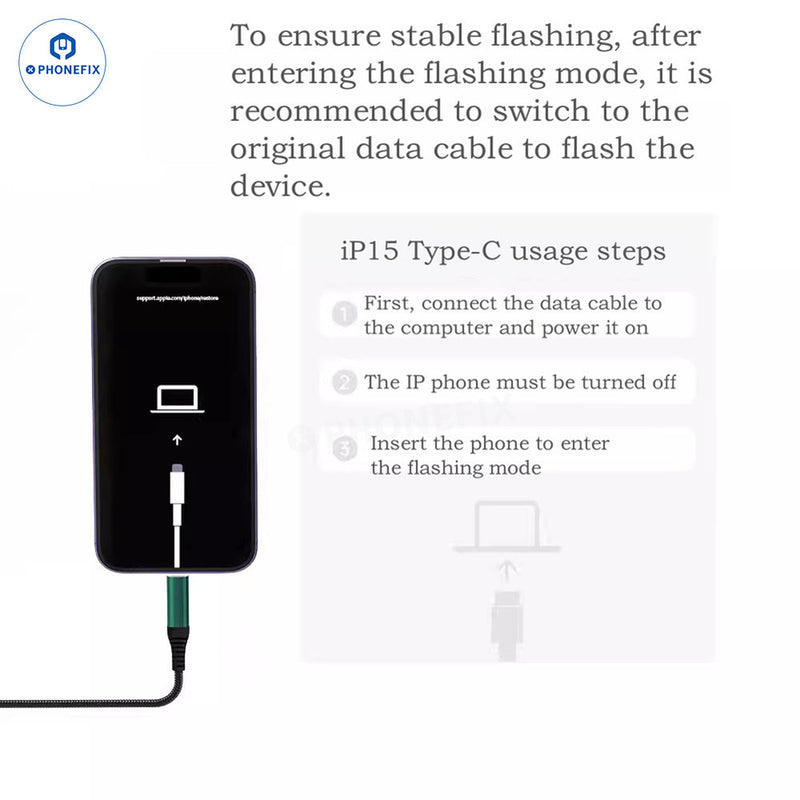 Magico P15 Restore Cable For iPhone iPad Charging Restore Data Transfer