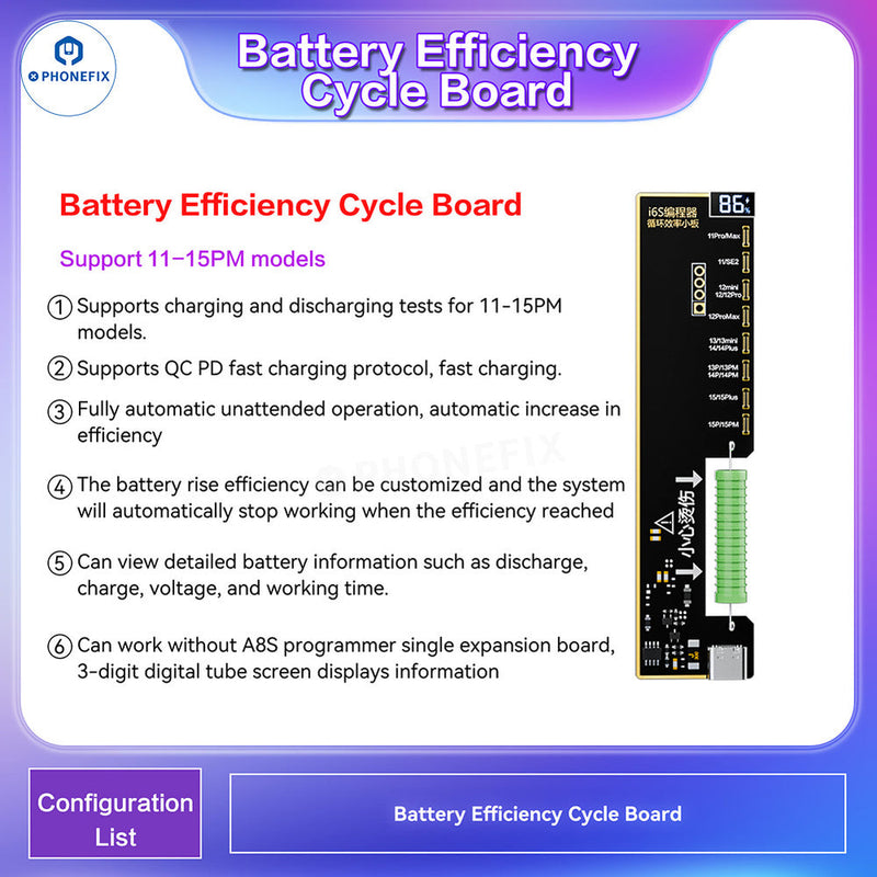 i2C A8S Programmer Original Screen True Tone repair For iPhone 6-16 Pro Max