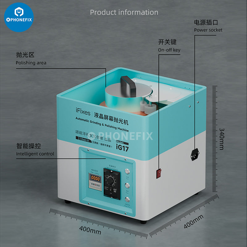 iFixes iG17 Smart LCD Screen Scratch Grinding Polishing Machine