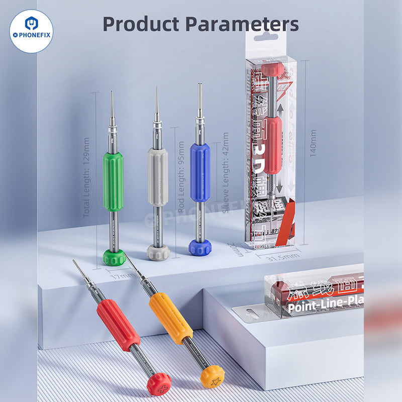 QianLi ToolPlus Precision 3D Screwdriver Set iThor Upmarket Repair Tools