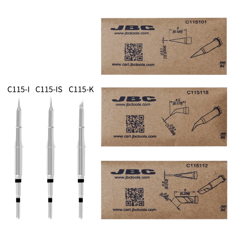 Original JBC C115 Soldering Iron Tips For Soldering Station