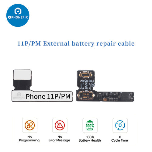 For iPhone Pre-Programmed Battery Repair Tag-on Flex Cable