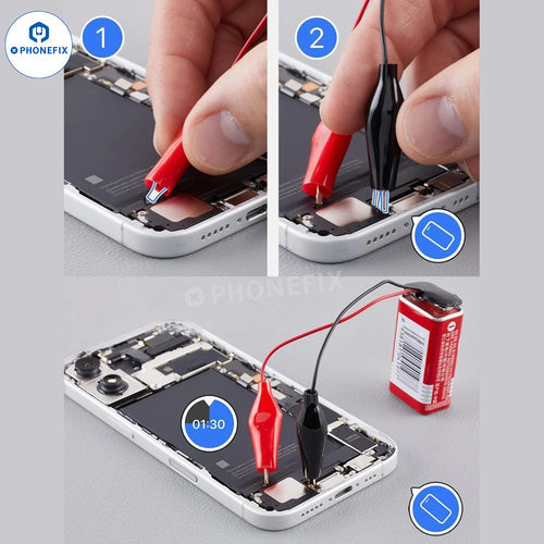 Alligator Clip Test Wire To USB Tester Power Detector