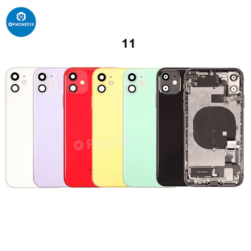 Rear Housing Cover Full Assembly For iPhone Replacement
