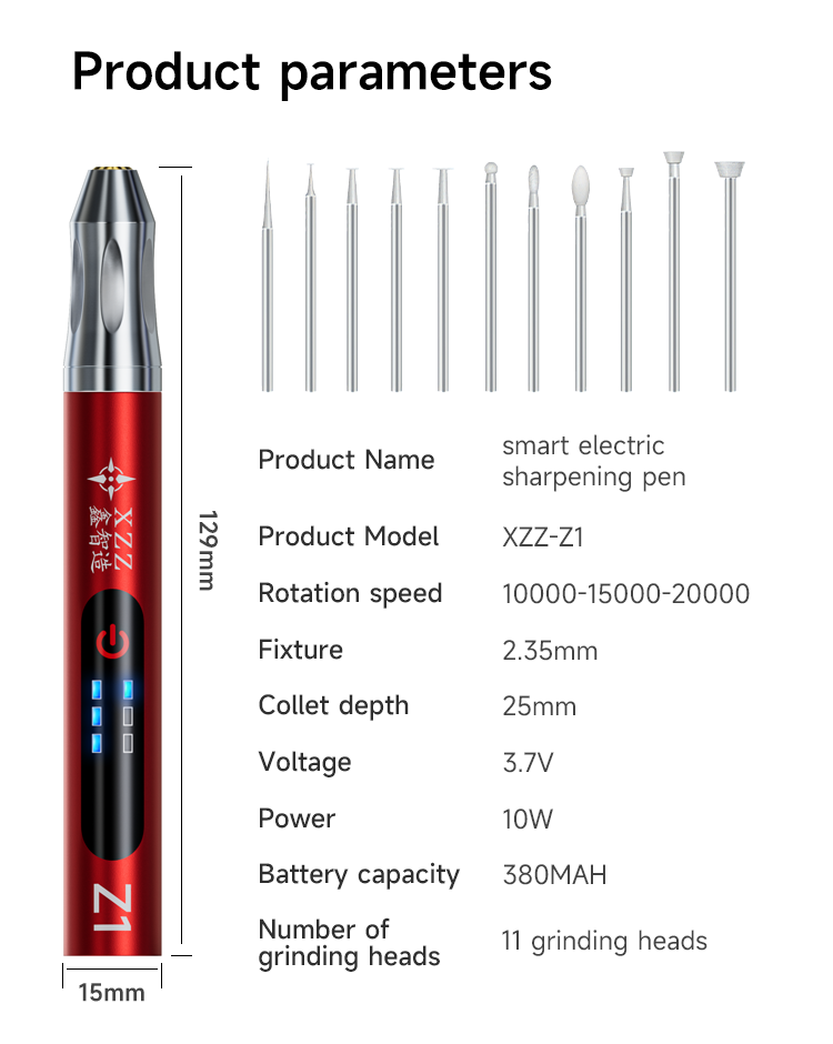 XZZ Z1 Electric Smart Polishing Grinding Pen IC Remover Cutter