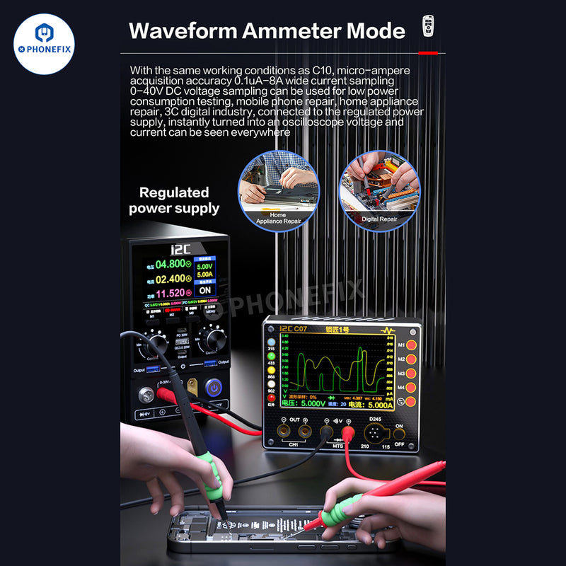 i2C C07 Locksmith NO.1 Vehicle Remote Control Frequency Tester