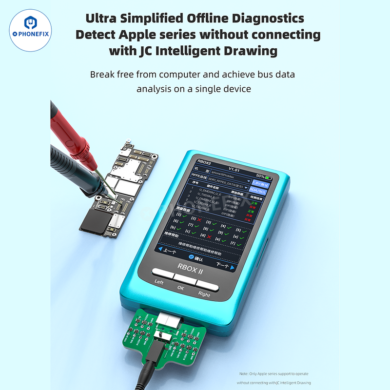 JCID RBOX2 Bus Analyzer For Phone Signal Failure Detection