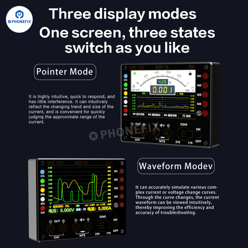 i2C C07 Locksmith NO.1 Vehicle Remote Control Frequency Tester