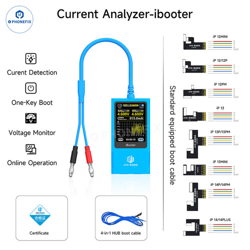 JCID iBooter Current Analyzer Voltage Monitor Quickly Locate Fault Points