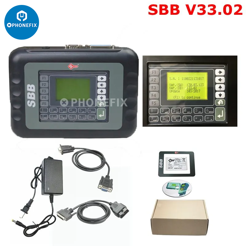 SBB Key Programmer V48.99 – Immobilizer Car Auto Key Maker, OBDII, NEWEST VERSION