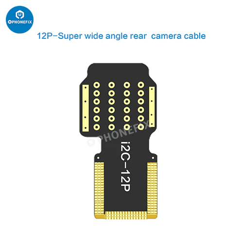 i2C Wide Angle Rear Camera FPC Cable For iPhone X-12 Pro Max