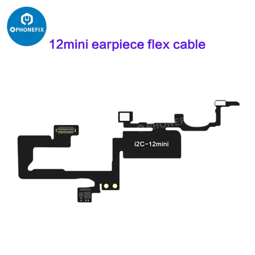 I2C Earpiece Proximity Sensor Flex Cable For iPhone X-12 Pro Max