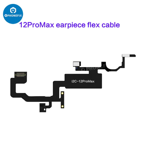 I2C Earpiece Proximity Sensor Flex Cable For iPhone X-12 Pro Max