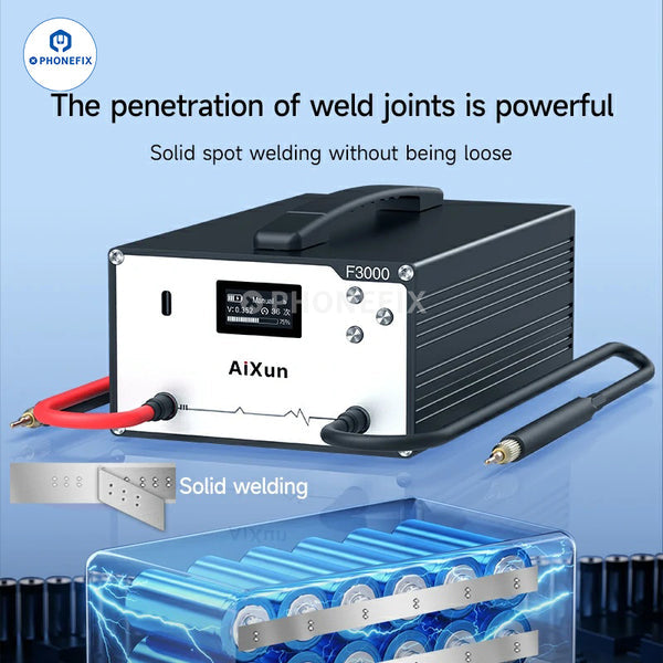 AiXun F3000 Phone Battery Camera Frame Spot Welder Machine